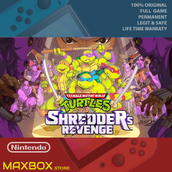 Teenage Mutant Ninja Turtles Shredder's Revenge Nintendo Switch