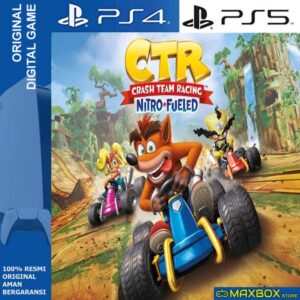 CTR Crash Team Racing Nitro Fueled PS4 PS5 Original Digital Game