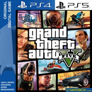 GTA V - Grand Theft Auto V PS4 PS5 Digital Game