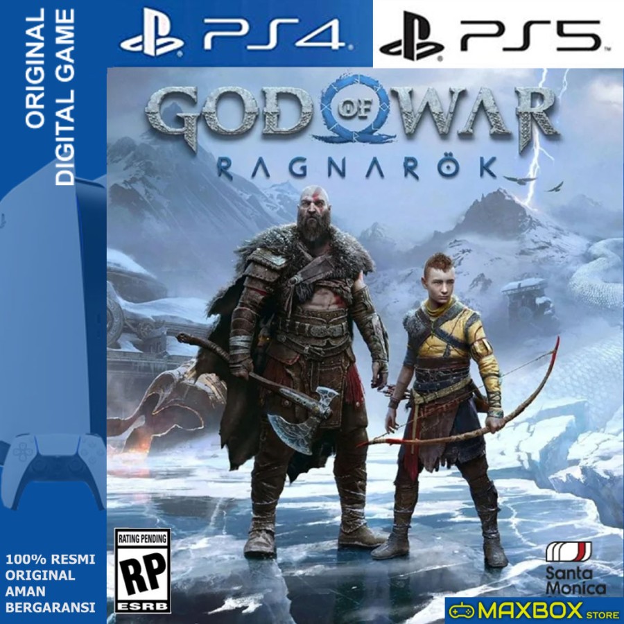 God Of War Ragnarok PS4 PS5 Original Digital Game