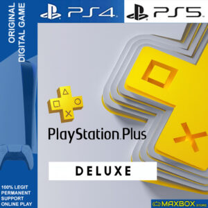 PSPlus Deluxe 3,6,12 Bulan PS4 PS5 Sharing Account