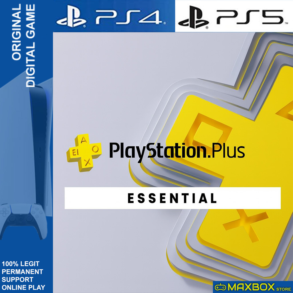 PSPlus Essential 3,6,12 Bulan PS4 PS5 Sharing Account