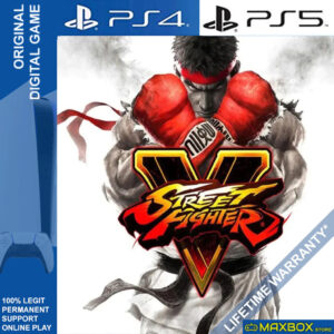 Street Fighter V + Shinkiro Theme PS4 PS5 Digital Game