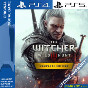 The Witcher 3 Wild Hunt - Complete Edition PS4 PS5 Digital Game