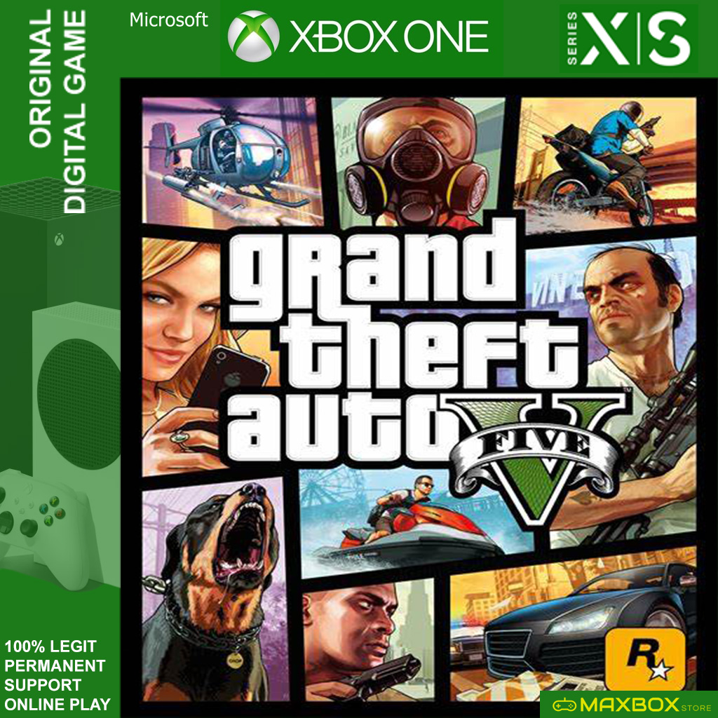 Grand Theft Auto GTA V XBOX One Series X|S Digital Game