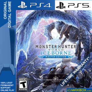 Monster Hunter World: Iceborne PS4 PS5 Digital Game