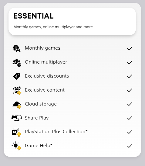 PSPlus Essential 3,6,12 Bulan PS4 PS5 Sharing Account - Image 2