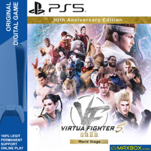 Virtua Fighter 5 R.E.V.O. World Stage 30th Anniversary Edition PS5 Original Digital Game