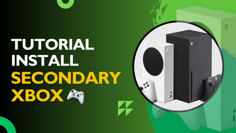Cara Install Secondary Account XBOX