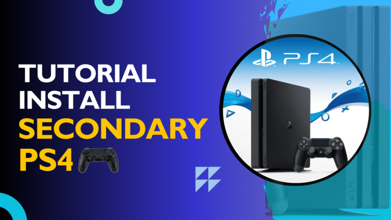 Cara Install Secondary Account PS4