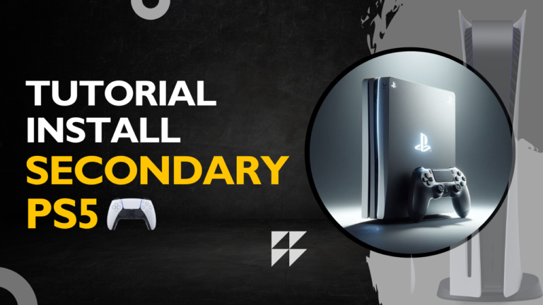 Cara Install Secondary Account PS5